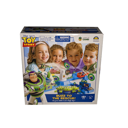 Toy Story - Buzz to the Rescue, Loopin' Louie – game box photographed at an angle