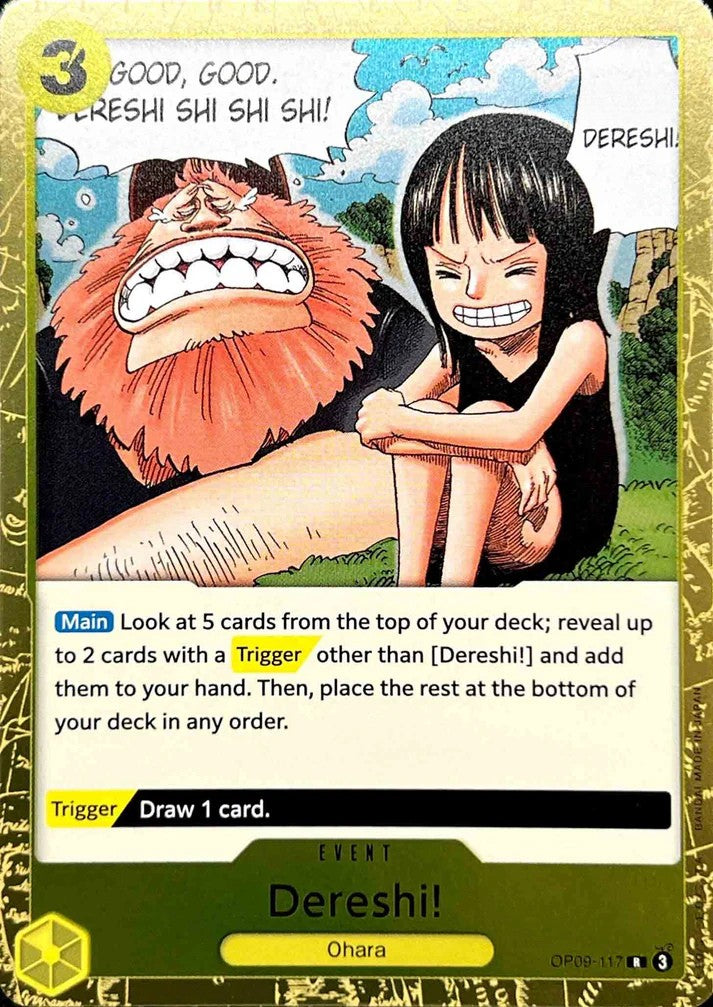 Dereshi! Event Card OP09-117 – Trading Cards – HobbiXchange Christchurch NZ