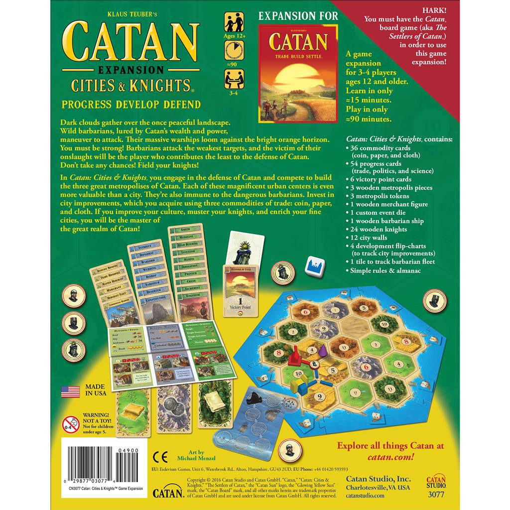 Catan: Cities & Knights Expansion (5th Edition)