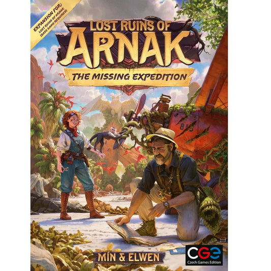 Lost Ruins of Arnak: The Missing Expedition Expansion game box