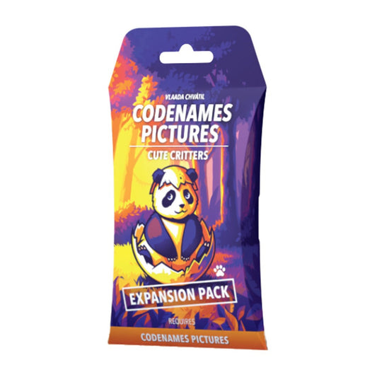 Codenames: Pictures – Cute Critters Expansion Pack game box