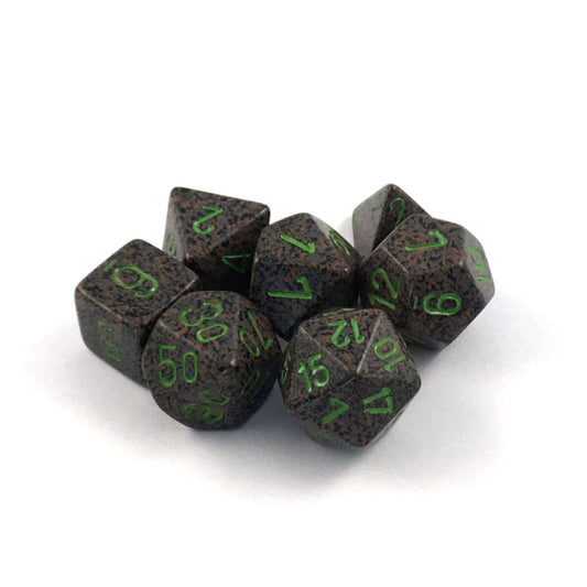 Chessex Speckled Earth 7-Piece RPG Dice Set