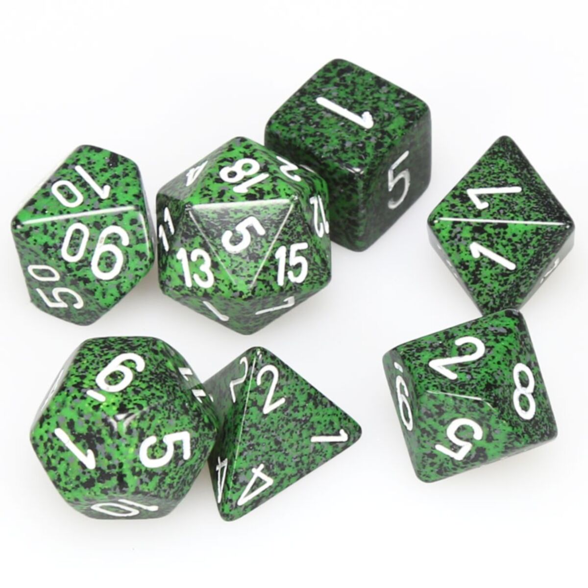 Chessex Speckled Recon 7-Piece RPG Dice Set