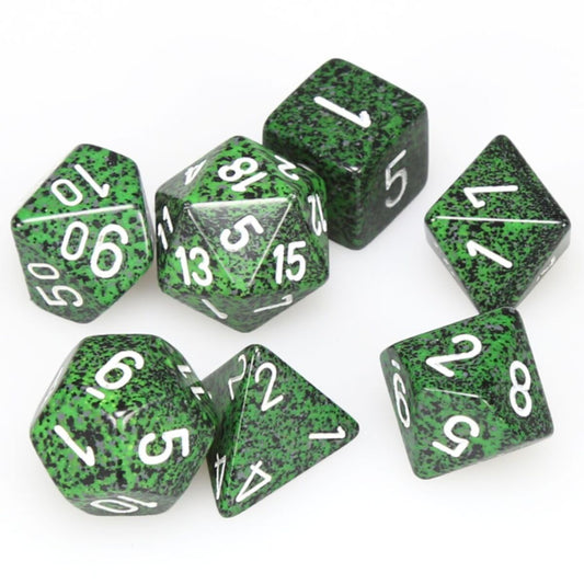 Chessex Speckled Recon 7-Piece RPG Dice Set