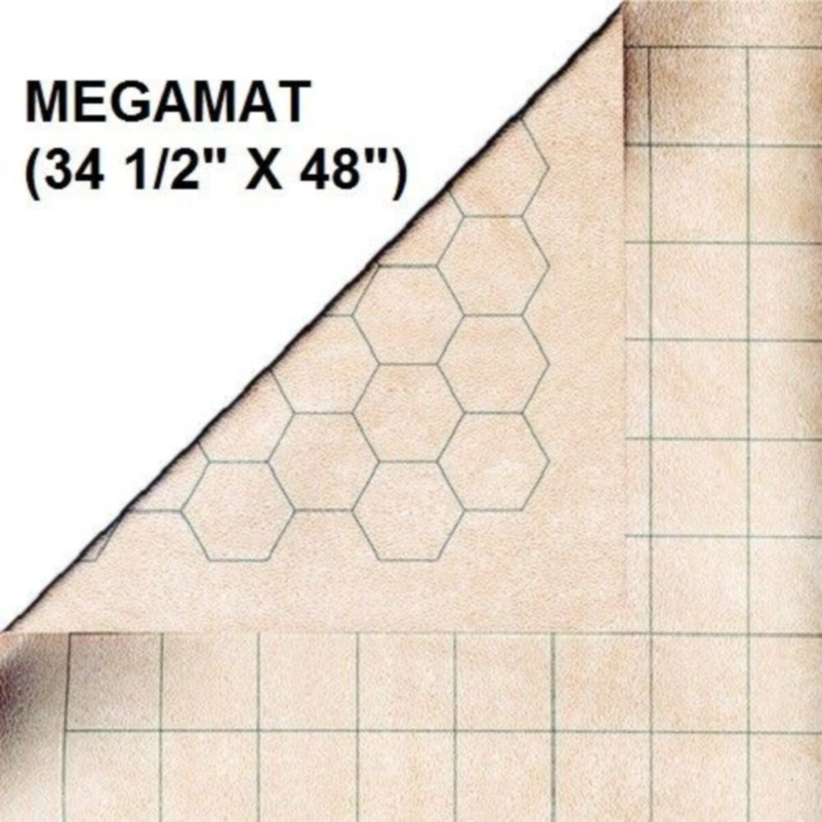 Chessex Reversible Megamat 1-inch Grid