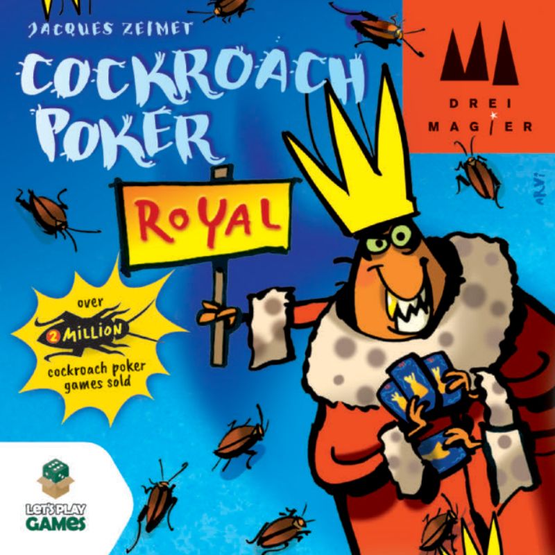 Cockroach Poker Royal – front cover artwork