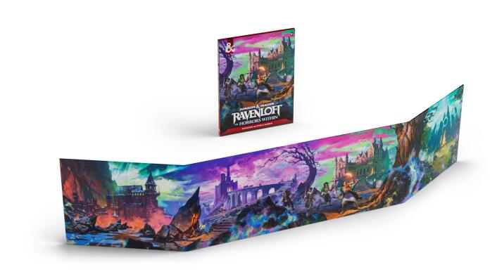 DnD 5E Dungeon Master screen Ravenloft