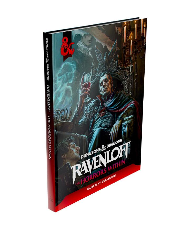 Dungeons and Dragons Ravenloft Domains of Dread book cover