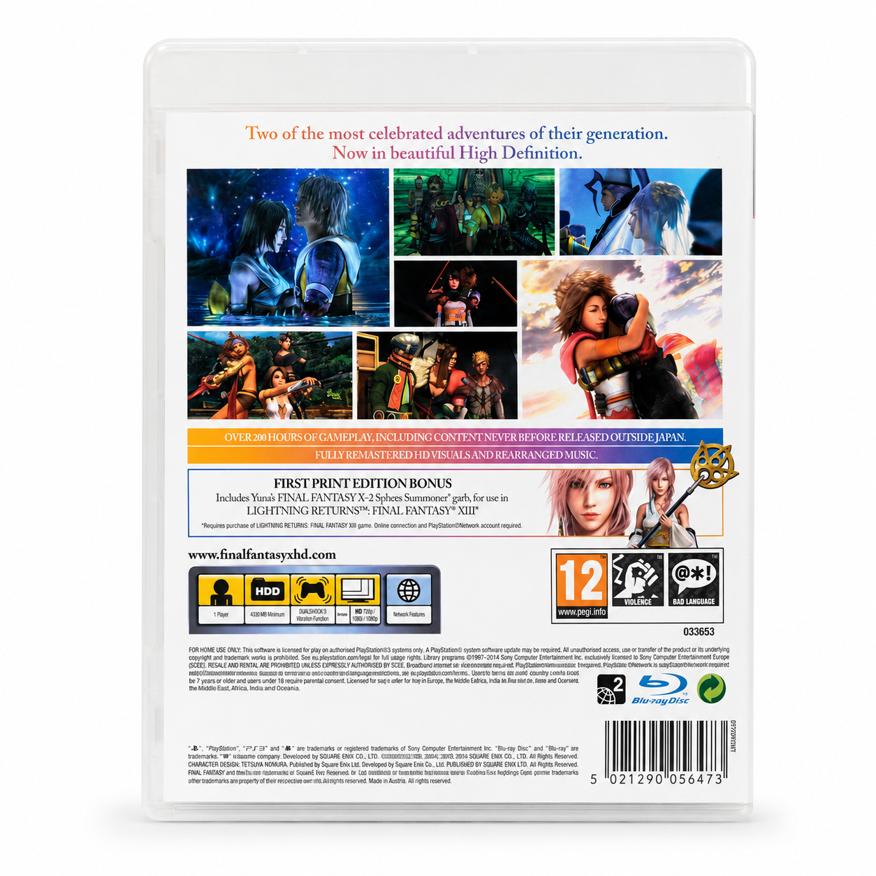 Final Fantasy X/X-2 HD Remaster (PS3)