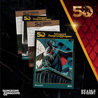 Beadle & Grimm's Classic Module Collection Ravenloft Dice & Accessories Set D&D 50th