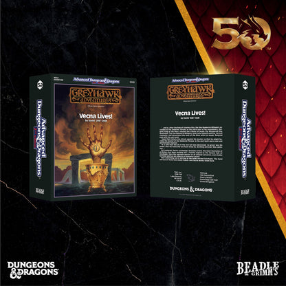 Beadle & Grimm's Classic Module Collection Vecna Lives Dice & Accessories Set D&D 50th