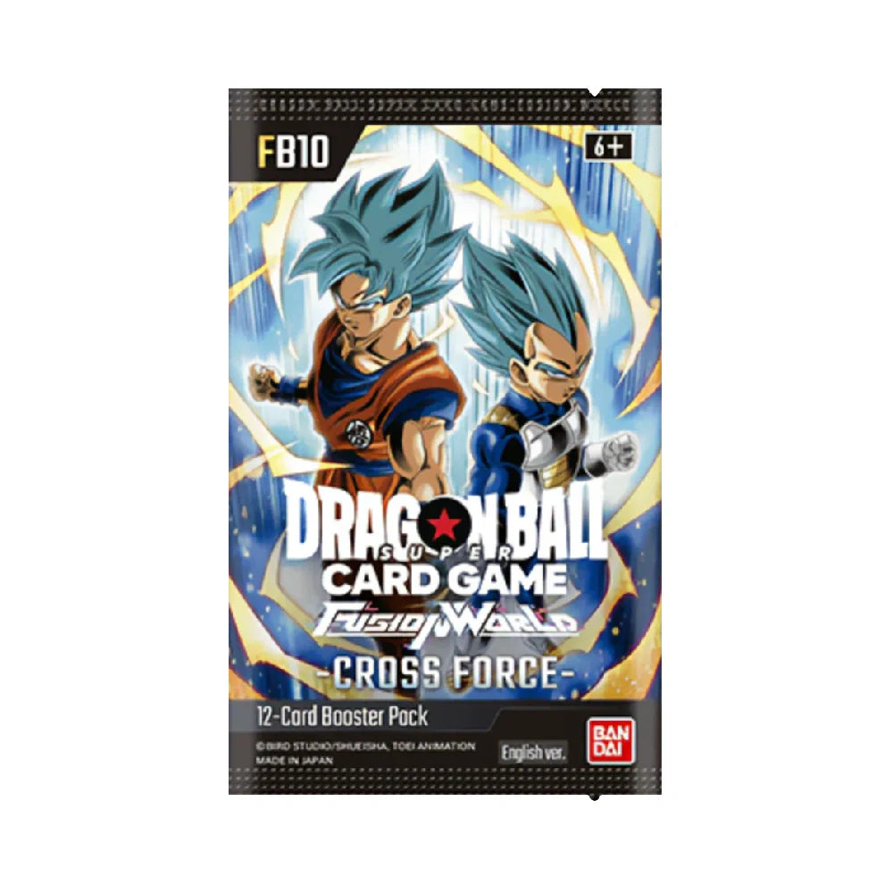 FB10 Cross Force Booster Pack | Dragon Ball Super