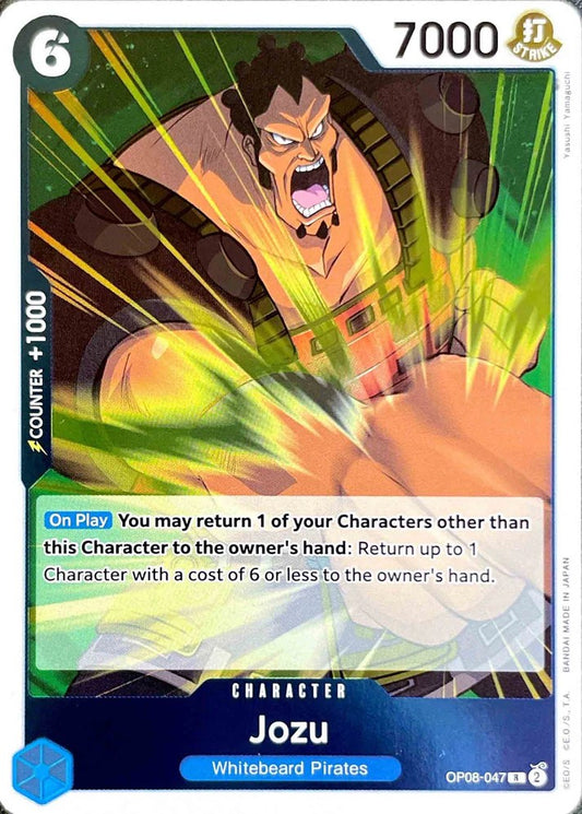 Jozu Character Card OP08-047 – Trading Cards – HobbiXchange Christchurch NZ