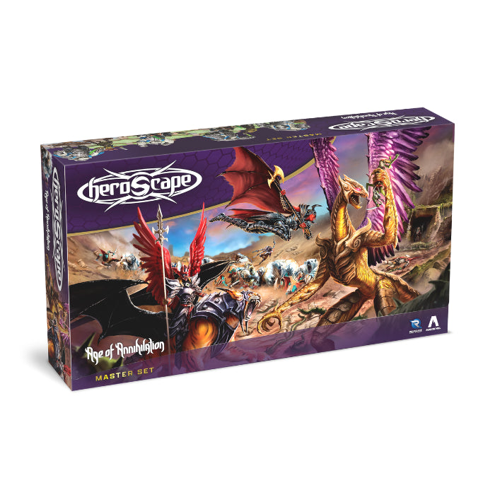 Heroscape - Age of Annihilation Master Set – front cover artwork