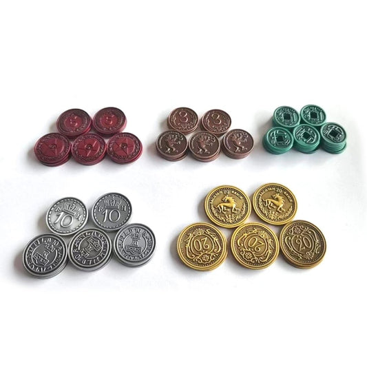 Scythe & Expeditions: Metal Coins