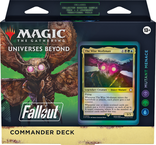 Magic The Gathering Fallout Mutant Menace Commander deck official packaging