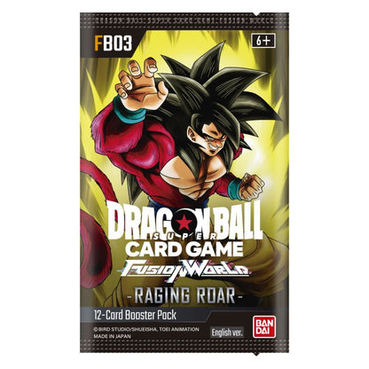 Dragon Ball Super Card Game: Fusion World – Booster Box Raging Roar [FB03] – Trading Cards – HobbiXchange Christchurch NZ