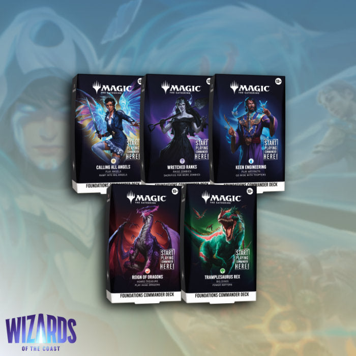 Magic Foundations - Starter Commander Deck Display