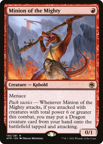 Magic the Gathering Minion of the Mighty - HobbiXchange