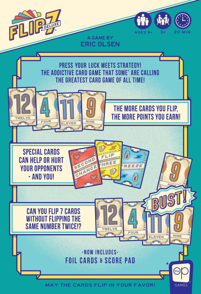 Flip 7 Deluxe back cover art