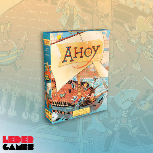 Ahoy board game cover art by Leder Games
