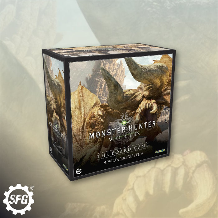 Monster Hunter: World – Wildspire Waste Core Game – Wildspire Waste game box promotional image