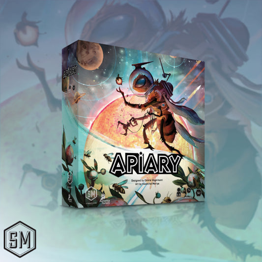 Apiary board game cover art by Stonemaier Games