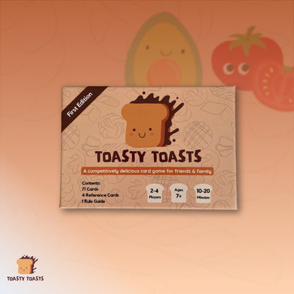 Toasty Toasts – game box promotional image