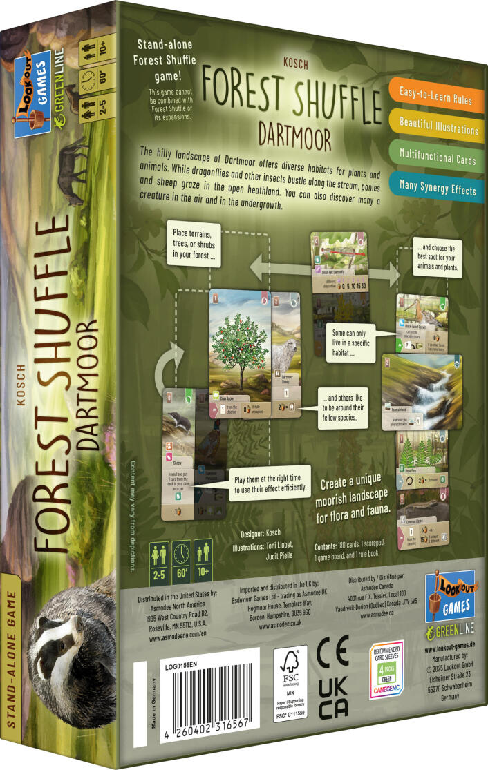 Forest Shuffle Dartmoor Back Cover Art