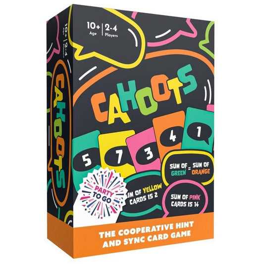 Party To Go: Cahoots game box