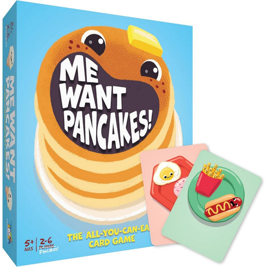 Me Want Pancakes game box