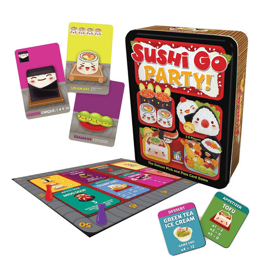 Sushi Go Party! game box