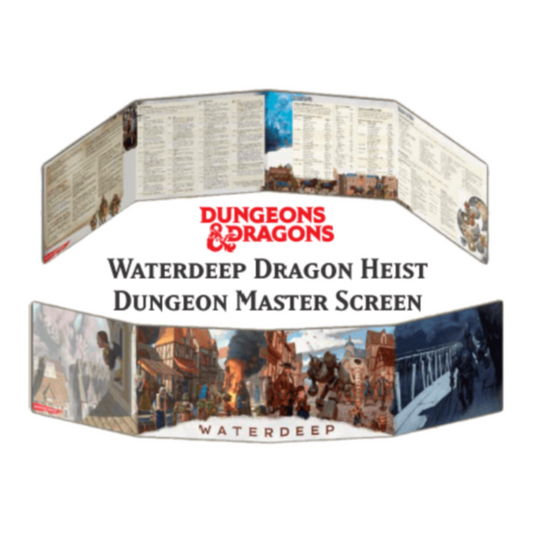 D&D Waterdeep: Dragon Heist Dungeon Master's Screen