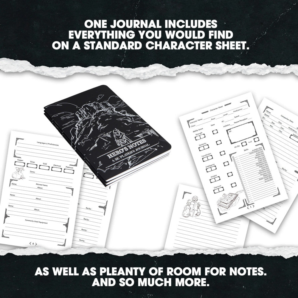 1985 Games Hero's Journals: Red
