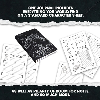 1985 Games Hero's Journals: Black