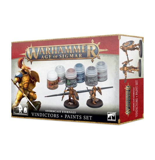 Warhammer Age of Sigmar: Stormcast Eternals - Paint Set - HobbiXchange