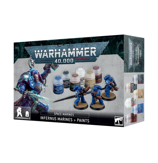 Warhammer 40,000: Infernus Marines + Paints - HobbiXchange