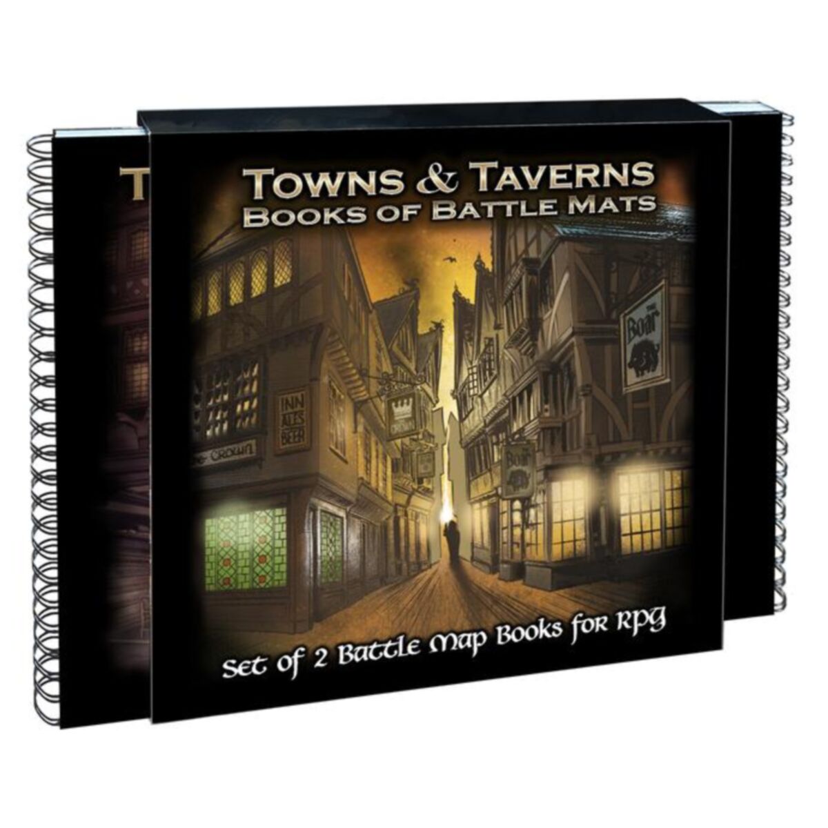 Loke Towns & Taverns Books of Battle Mats