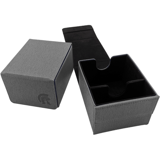 Ultra PRO Legion SENTINEL 130-Card DECK BOX with Accessory Space - Grey – LE10381