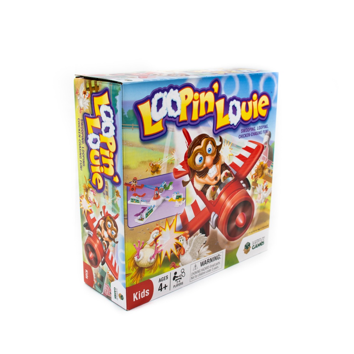 Loopin' Louie – game box front