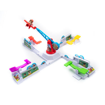 Loopin' Louie – plane, paddles and barn pieces assembled