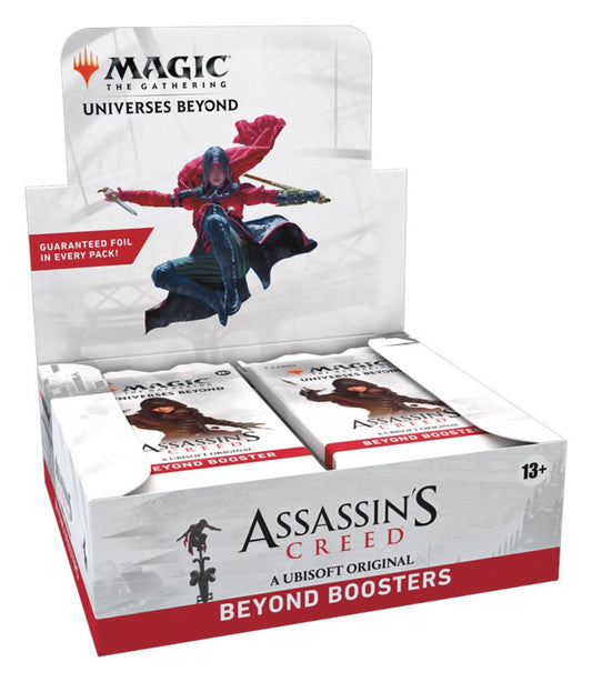 Magic the Gathering Assassins Creed Beyond Booster Box (24 Boosters Per Display)