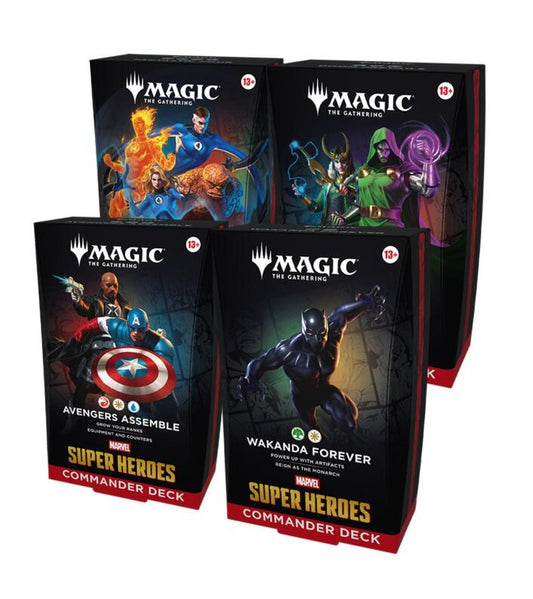 Magic The Gathering Marvel Super Heroes Commander Deck NZ