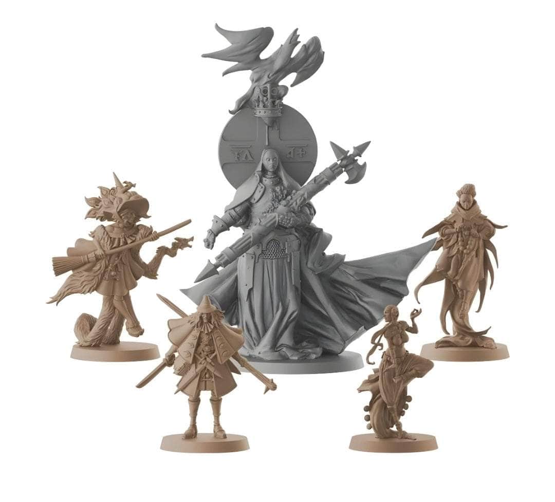 Massive Darkness 2: Monk & Necromancer Vs The Paragon (Retail Pre-Order Edition) Retail Board Game Expansion CMON KS001692A