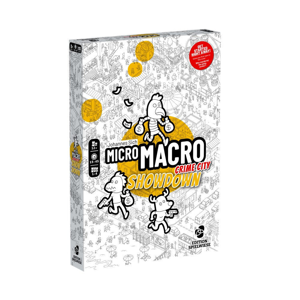MicroMacro: Crime City – Showdown – Showdown game box