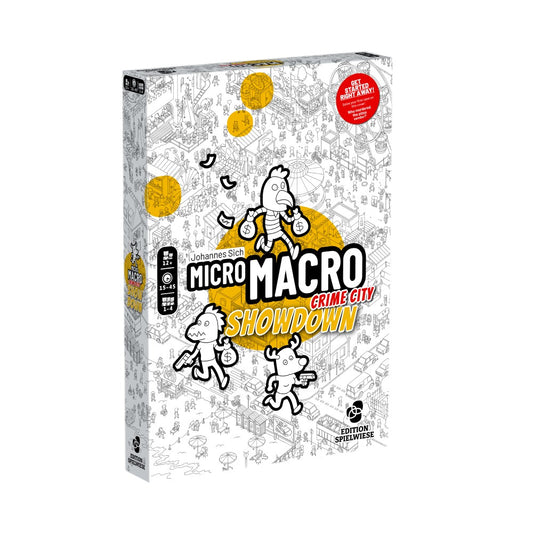 MicroMacro: Crime City – Showdown – Showdown game box