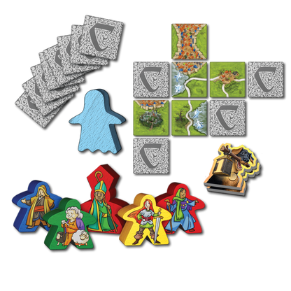 Mists Over Carcassonne – ghost meeples and landscape tiles