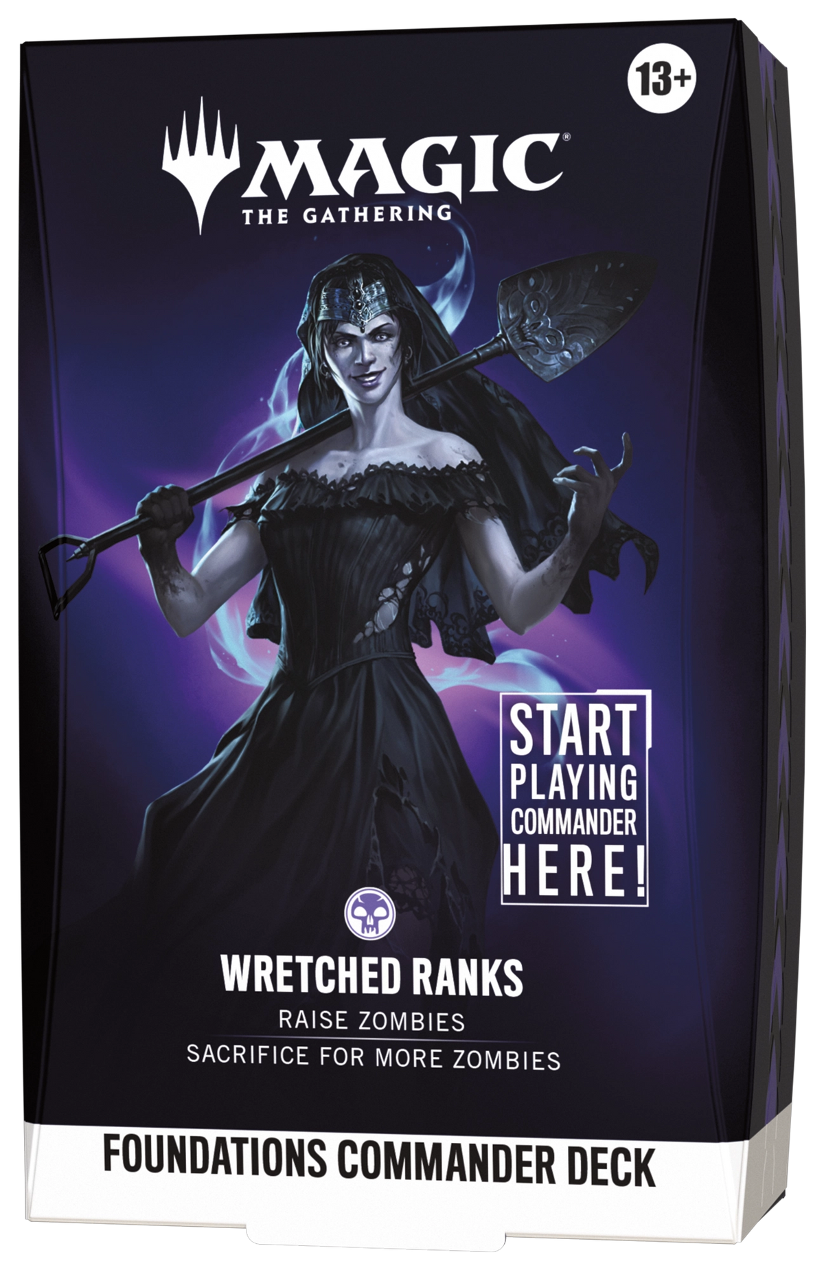 Magic: The Gathering Foundations Commander Deck — Wretched Ranks box art