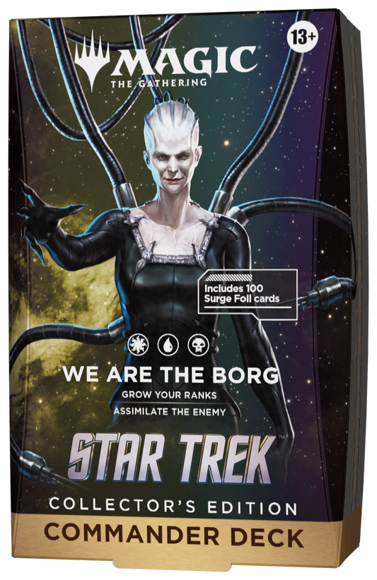 Magic: The Gathering | Star Trek We Are the Borg Collector's Edition Commander Deck official packaging