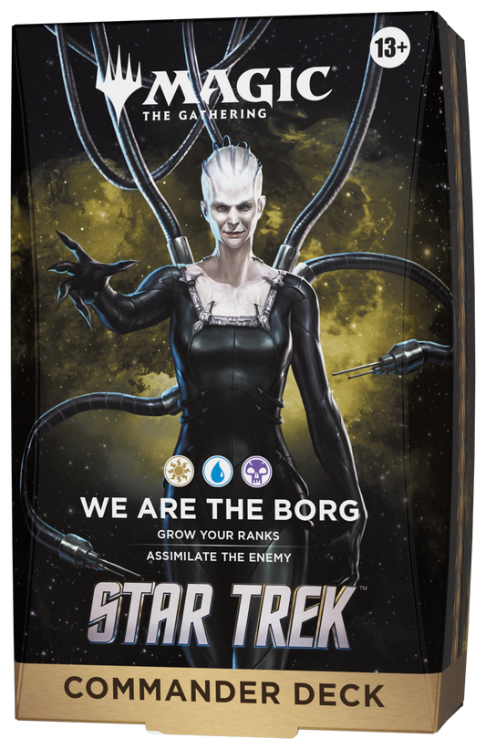 Magic: The Gathering | Star Trek We Are the Borg Commander Deck official packaging